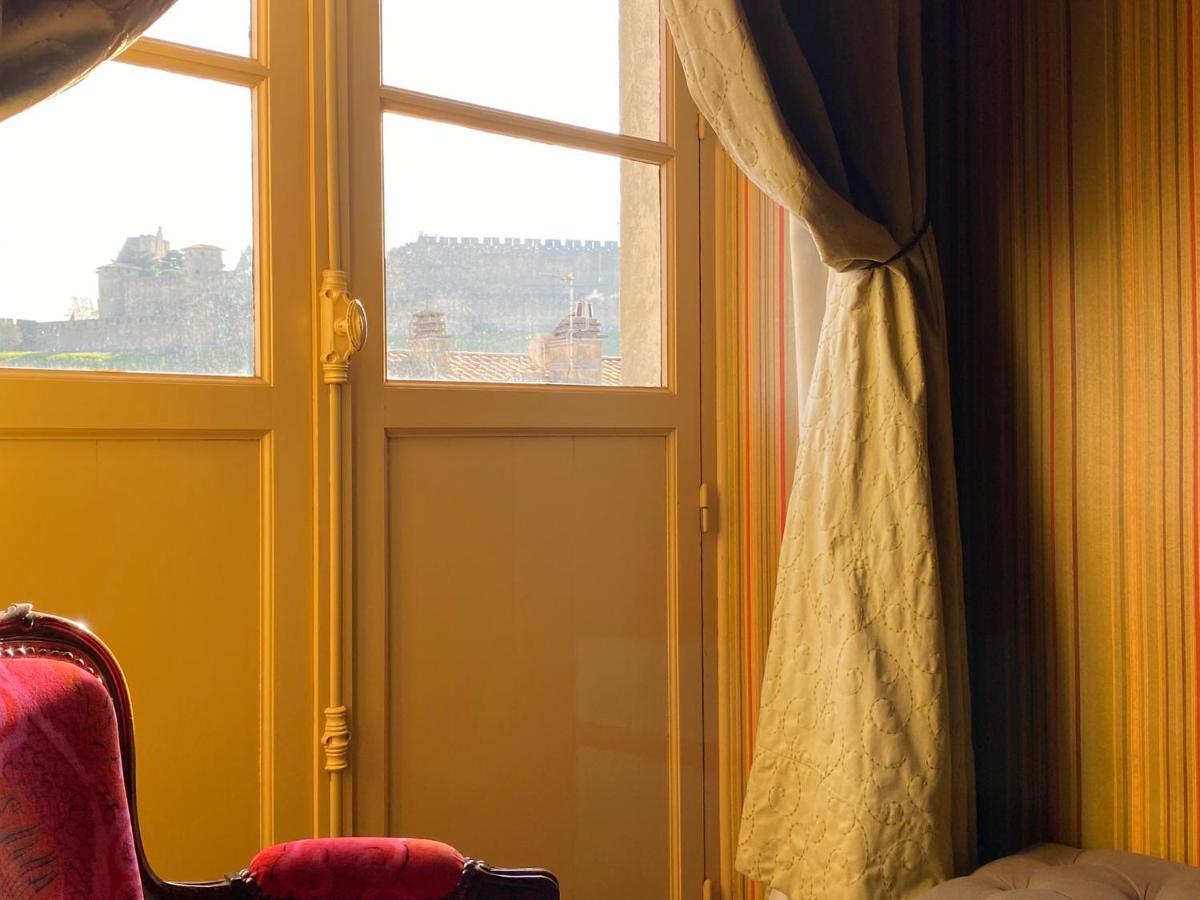 Demeure Saint Louis Historic Manor, City 700M, Parking,A C,Clim,Wifi, Heated Pool, City View Carcassonne Eksteriør billede