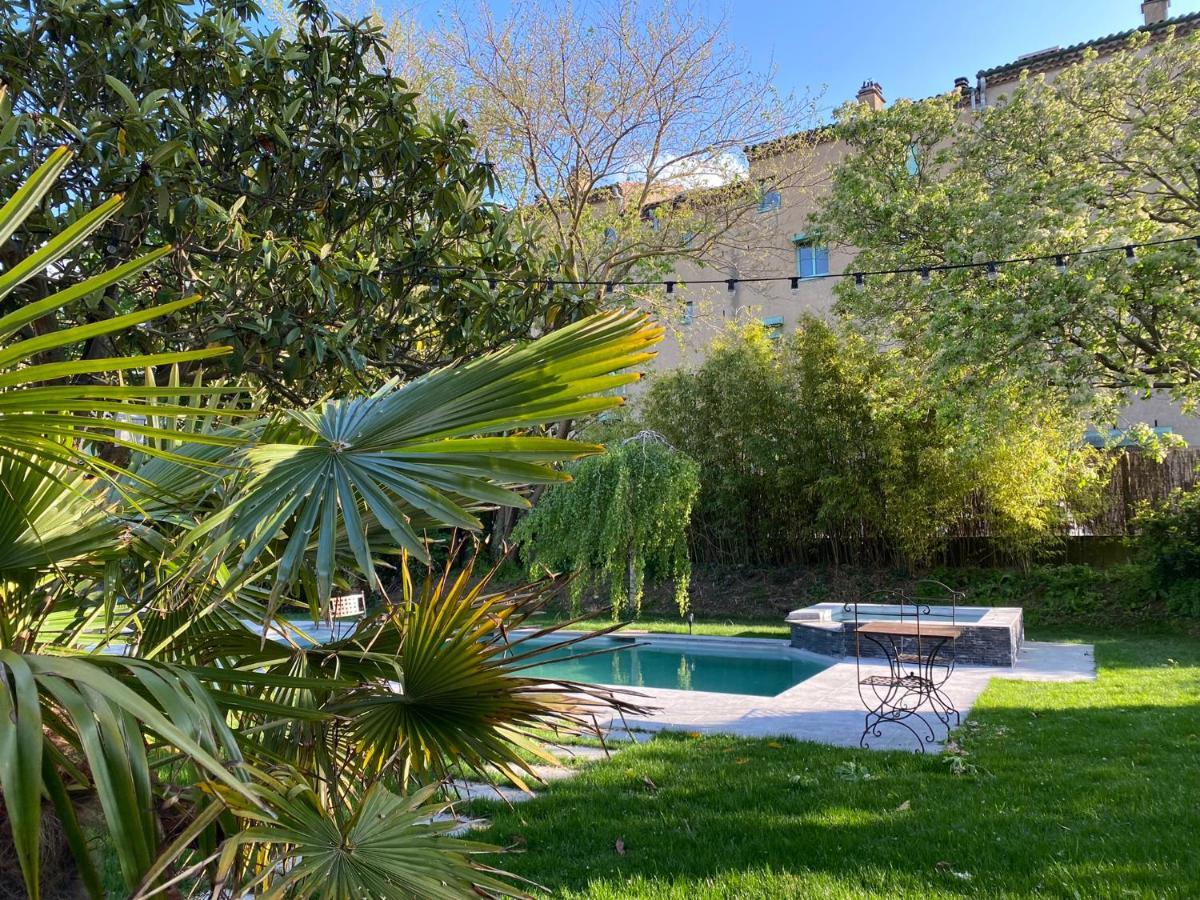 Demeure Saint Louis Historic Manor, City 700M, Parking,A C,Clim,Wifi, Heated Pool, City View Carcassonne Eksteriør billede