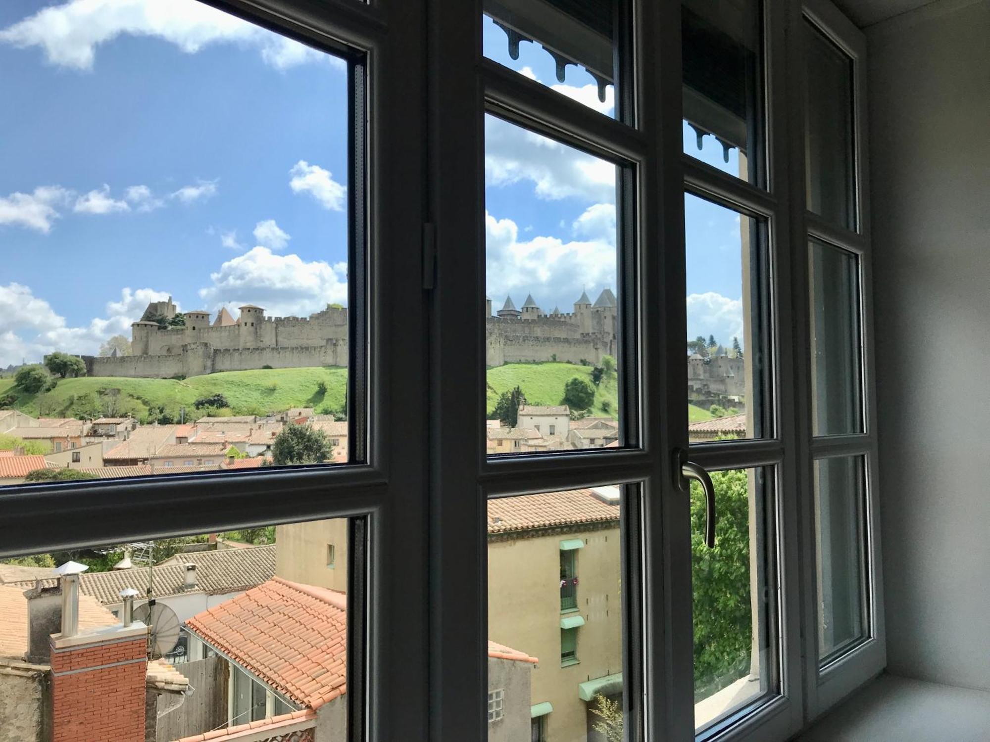 Demeure Saint Louis Historic Manor, City 700M, Parking,A C,Clim,Wifi, Heated Pool, City View Carcassonne Eksteriør billede